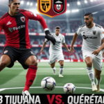 Club Tijuana vs Querétaro FC Lineups