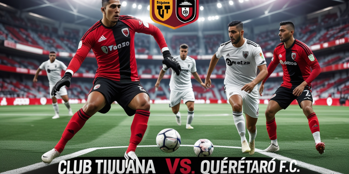 Club Tijuana vs Querétaro FC Lineups