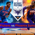 Detroit Pistons vs Phoenix Suns Lineup