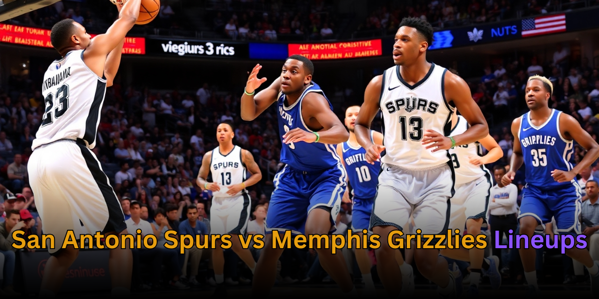 San Antonio Spurs vs Memphis Grizzlies Lineups